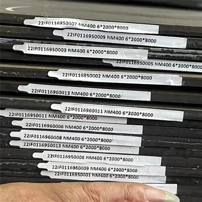 NM500 NM400 High Strength Wear Resistant Steel Plate