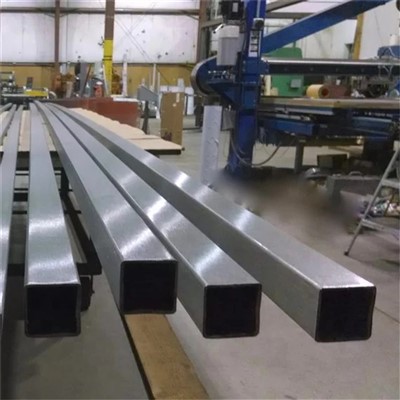 Polished Rectangular 316 Stainless Steel Pipe