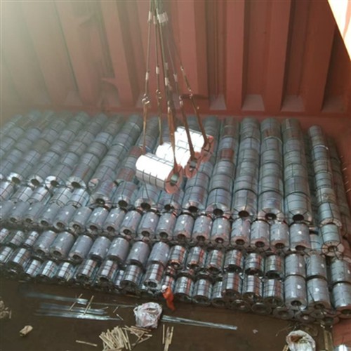 Steel Pipes, Steel Plates And Steel Coils Are Being Loaded Onto Ships...