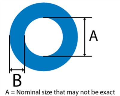 1" Schedule 40 Stainless Steel Pipe T-304 Welded